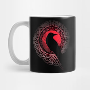 Viking, Odin, Ravens, Huginn and Muninn - Myth Graphic Mug